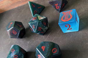 Bardbarian Classic Stone Dice Set