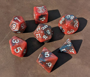 Reckless Inspiration Acrylic Dice set
