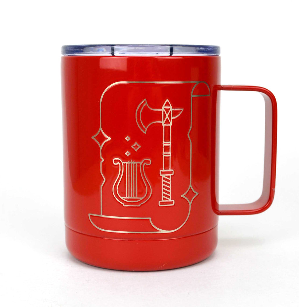 Red Travel Tumbler