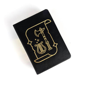 Dice Spellbook by Elderwood Academy- Black/ Gold