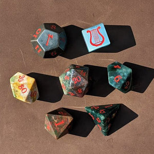 Bardbarian Classic Stone Dice Set