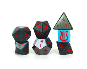 Bardbarian Classic Stone Dice Set