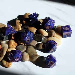 Custom 9 Piece Dice Set