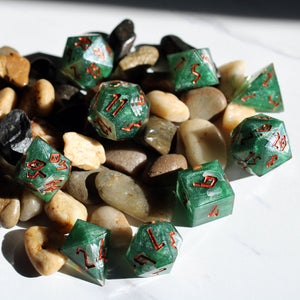 Custom 9 Piece Dice Set