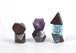 Bardbarian Classic Stone Dice Set