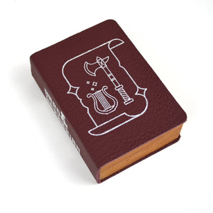 Dice Spellbook by Elderwood Academy- Crimson/Silver
