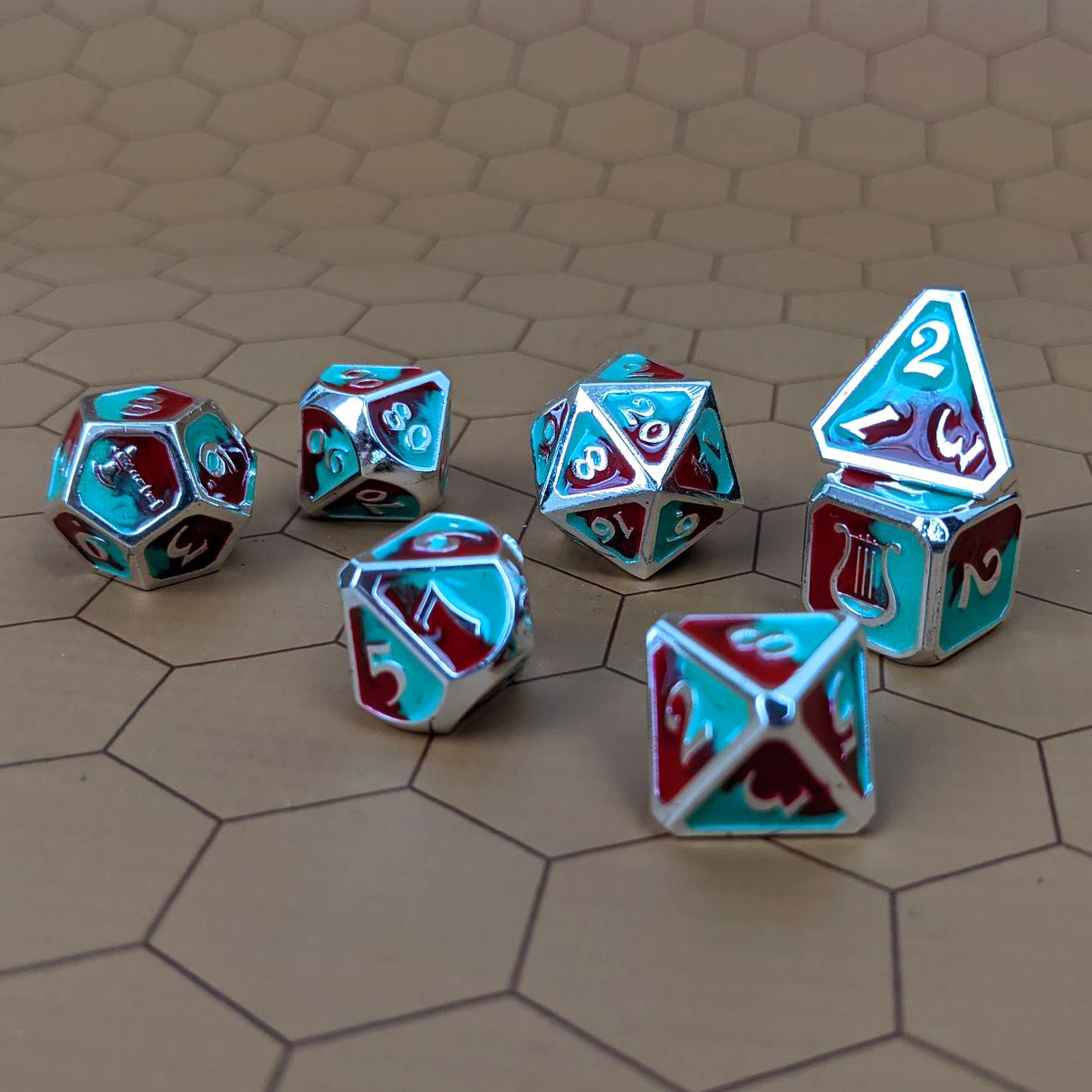 Harm and Harmony Dice Set