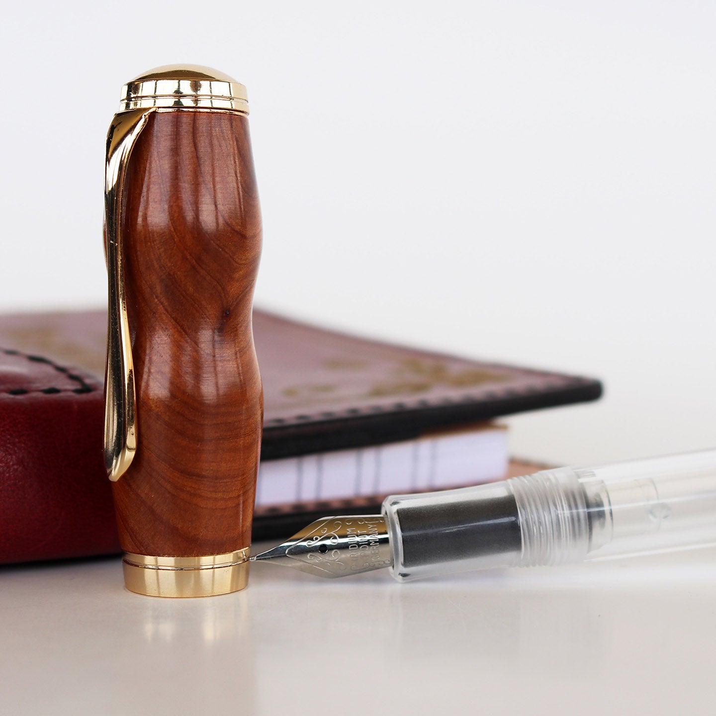 Thuya Burl Demonstrator Fountain Pen