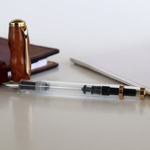 Thuya Burl Demonstrator Fountain Pen