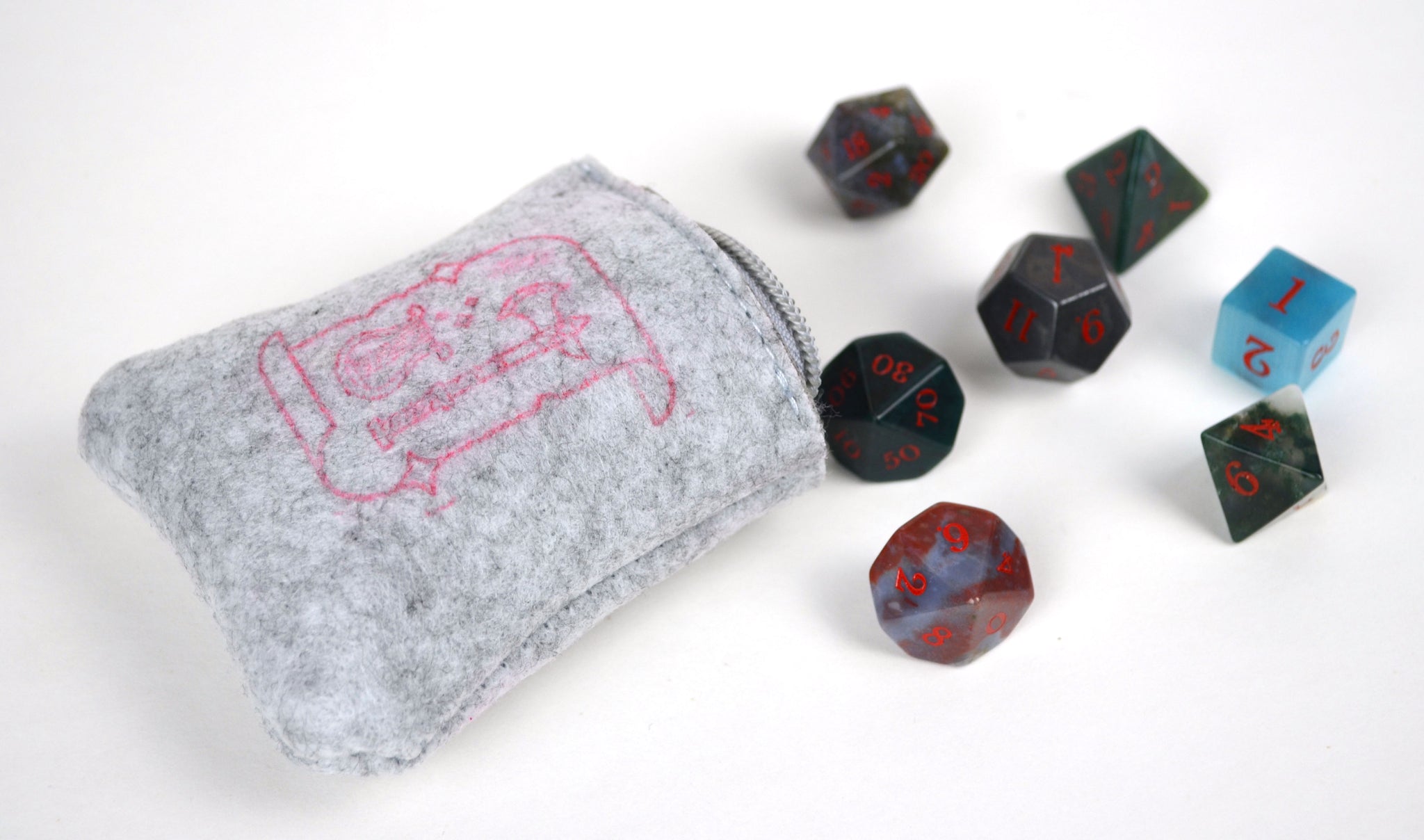 Bardbarian Classic Stone Dice Set