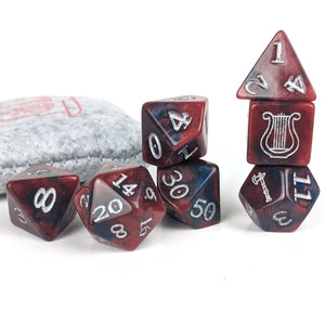 Reckless Inspiration Acrylic Dice set