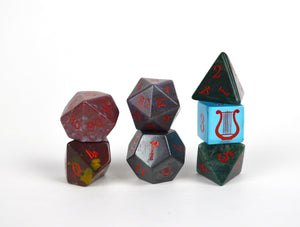 Bardbarian Classic Stone Dice Set