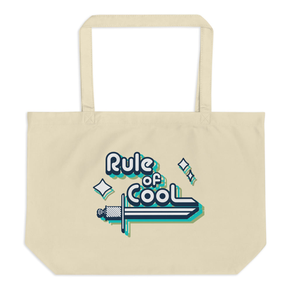 Rule of Cool organic tote bag