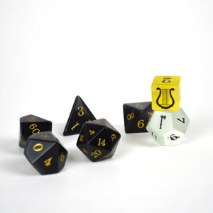 Bardbarian Underdark Stone Dice Set