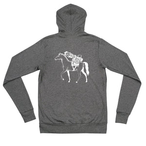 Iron, Dust & Blood Gatlin' Horse zip hoodie