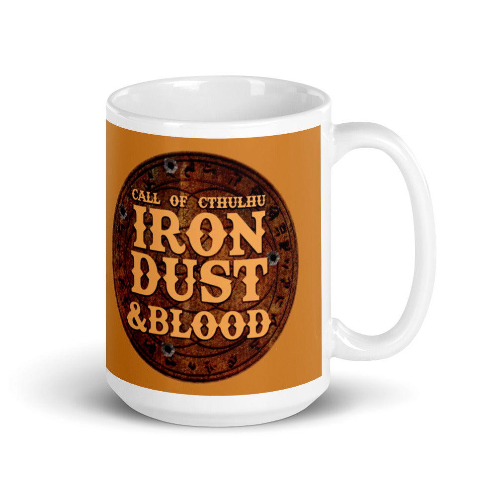Iron, Dust & Blood Investigators mug