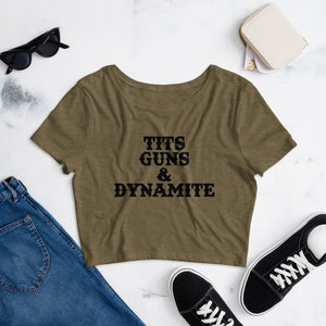 TG&D Femme Crop Tee