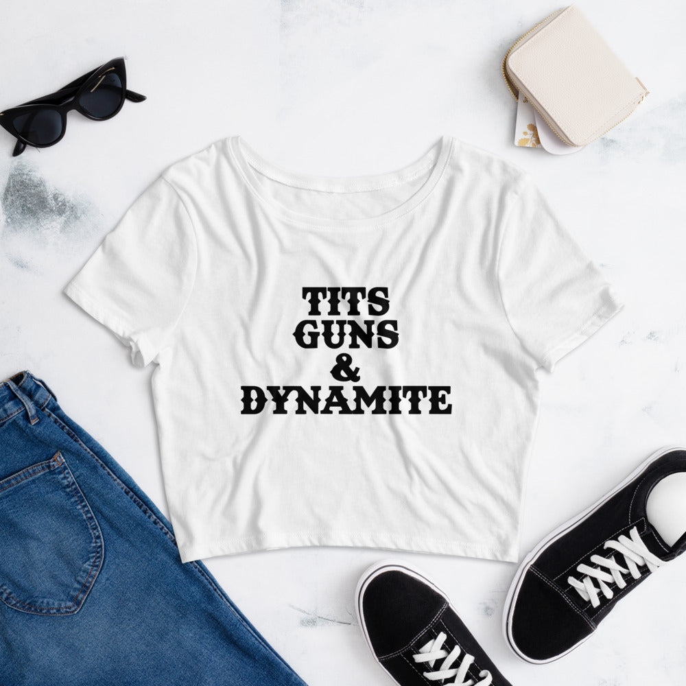 TG&D Femme Crop Tee