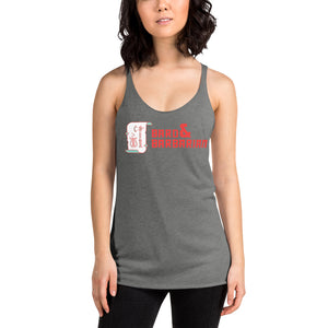 Bard & Barbarian logo femme Racerback Tank